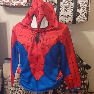 NWT Marvel Spiderman Costume Hoodie